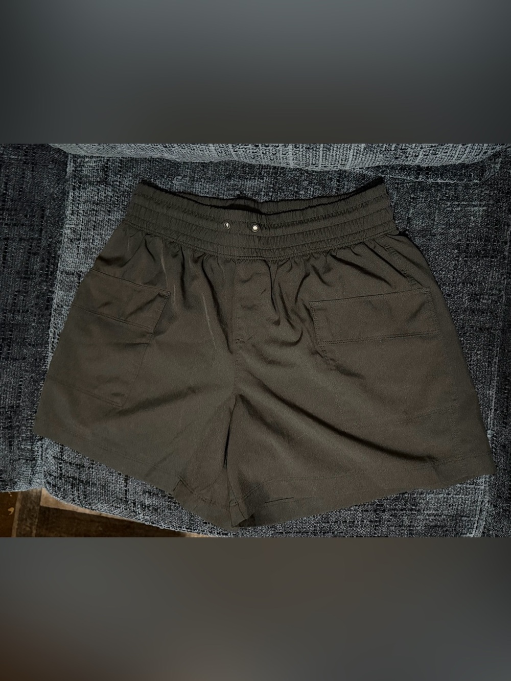 Old Navy Black Athletic Women's Shorts with Elastic Waist